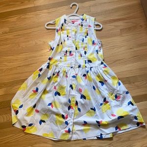 Kate spade lemon print dress